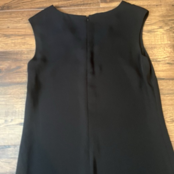 Polo Ralph Lauren Women Black Sleeveless Dress 4‎ Minimalist Quiet Luxury Preppy - Picture 6 of 9